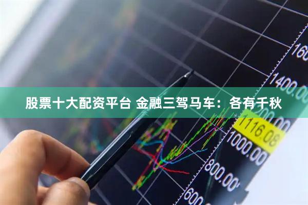 股票十大配资平台 金融三驾马车：各有千秋